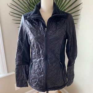 Champion Black Running Fitted Jacket. M